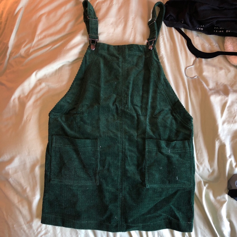 Corduroy Overall Dress